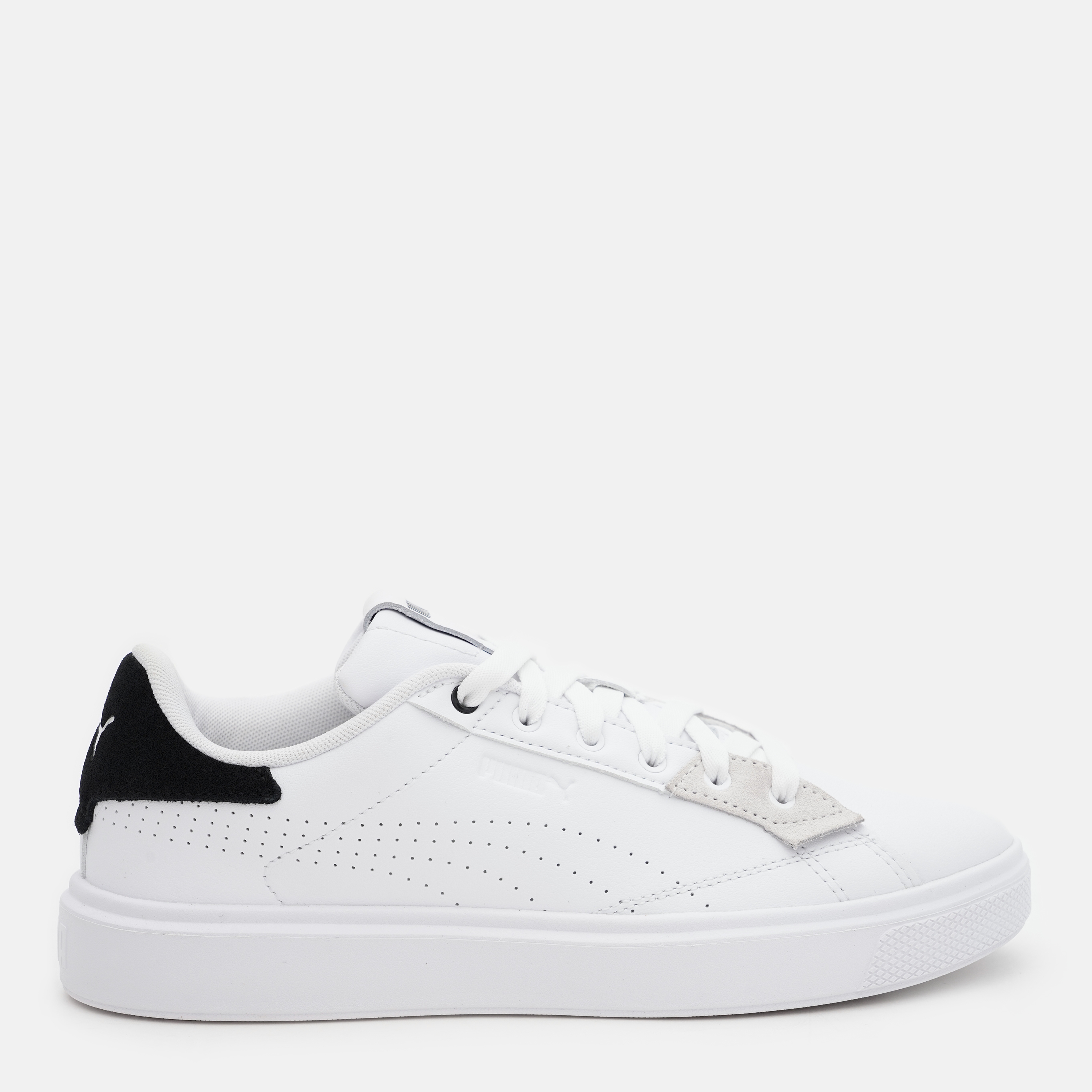 Акція на Жіночі кеди низькі Puma Lajla Wns 38895103 42.5 (8.5UK) 27.5 см Puma Black-Mineral Gray-Clementine від Rozetka