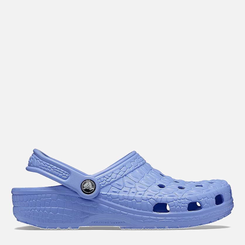 Акція на Жіночі крокси Crocs Classic Crocskin Clog 206873-5Q6-M6/W8 38-39 24 см Сині від Rozetka