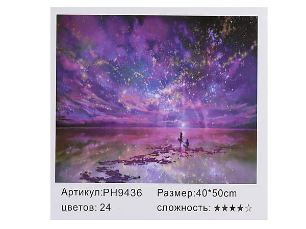 

Картина по номерам "Ночной пейзаж" 40*50см Shinerichy Ind (9436)