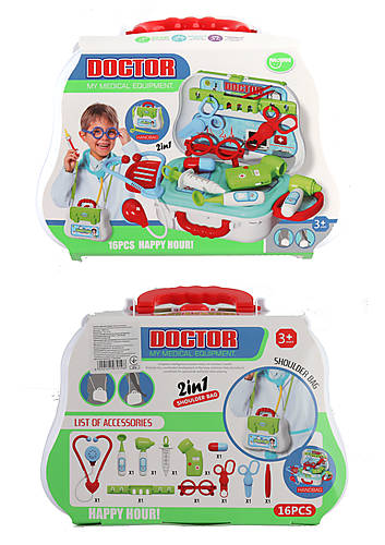 

Набор доктора "Medical Equipment" в чемодане YG Toys (688-61A)