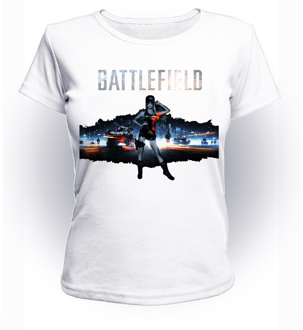 

Футболка GeekLand Батлфилд Battlefield at night BF.01.10 (FU21BF.01.10/boy-110)