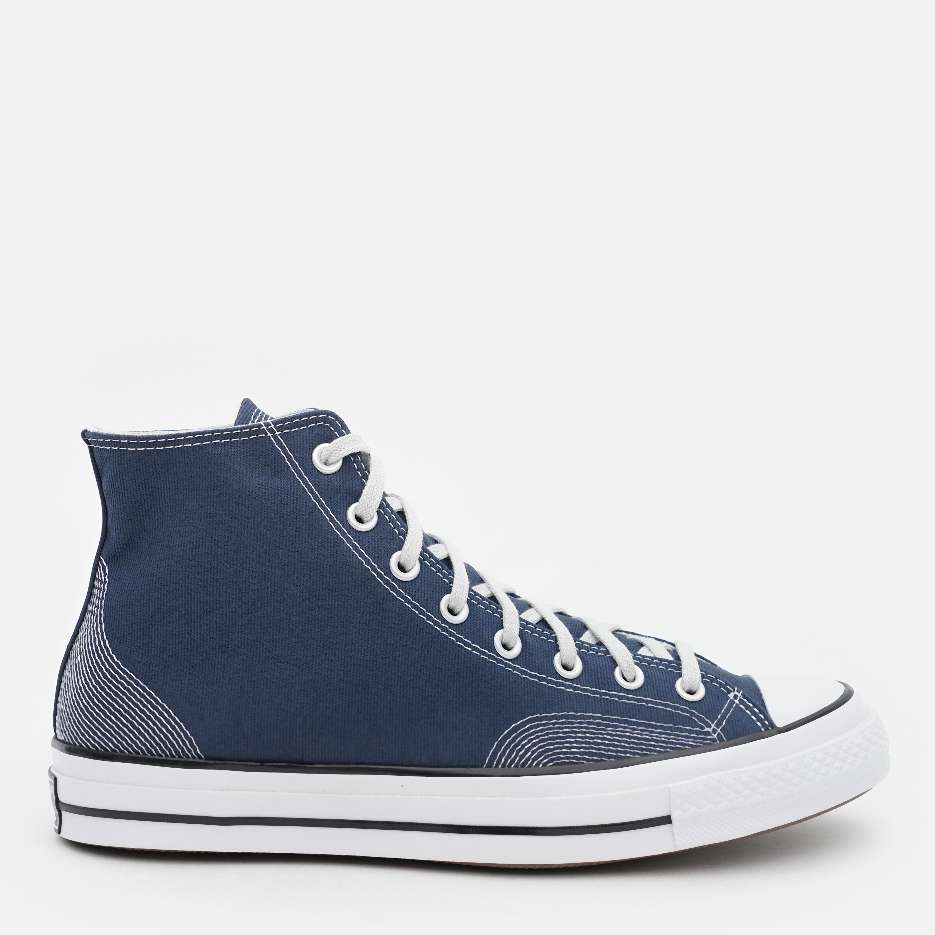 Акція на Чоловічі кеди високі Converse Chuck 70 Hi A07434C-410 45 (11US) 29.5 см Темно-сині від Rozetka