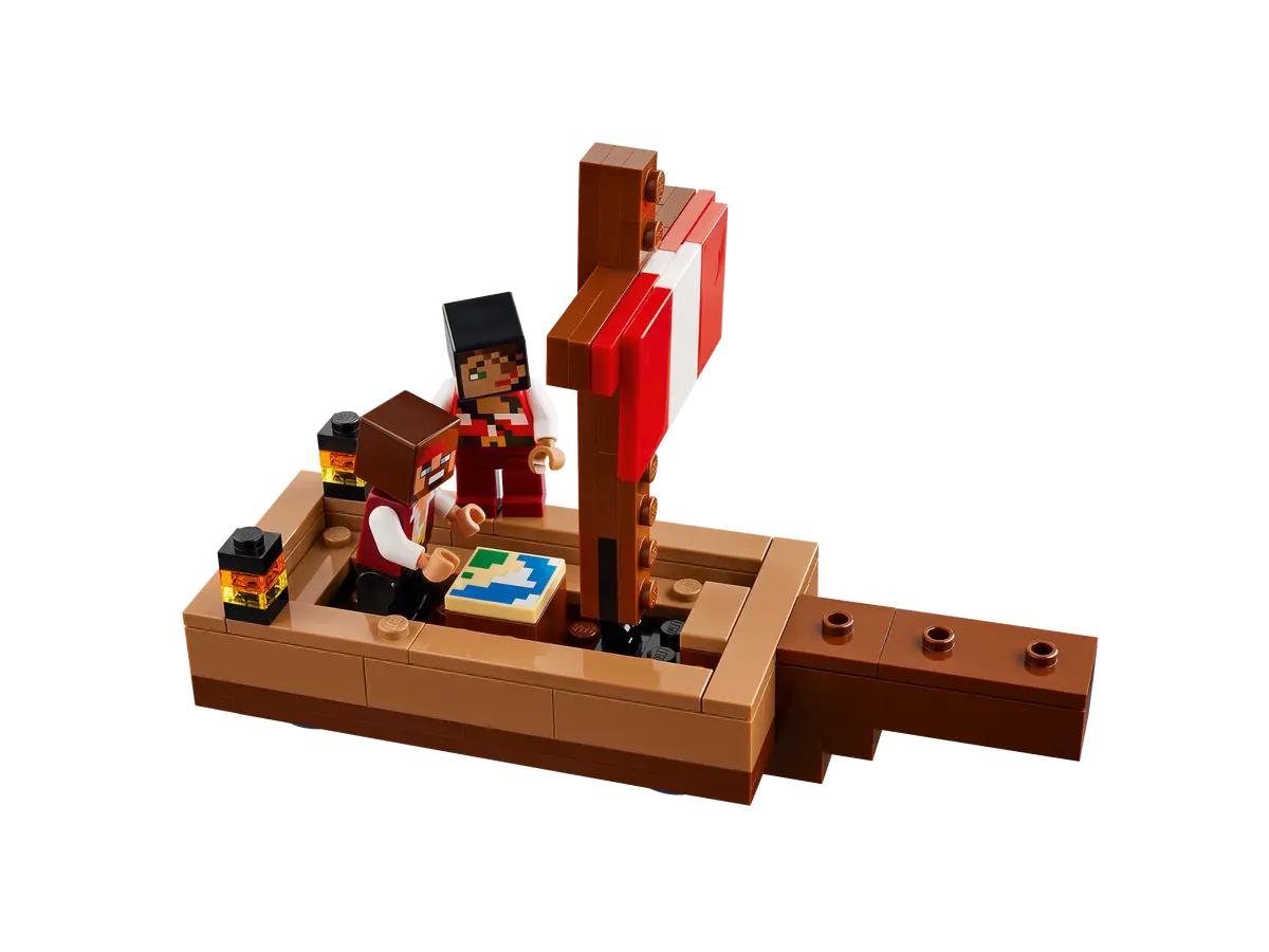 Конструктор LEGO Minecraft The Pirate Ship Voyage (21259) 166 Деталей Лего  Путешествие на пиратском корабле, Майнкрафт. – фото, отзывы, характеристики  в интернет-магазине ROZETKA от продавца: Game World | Купить в Украине:  Киеве,