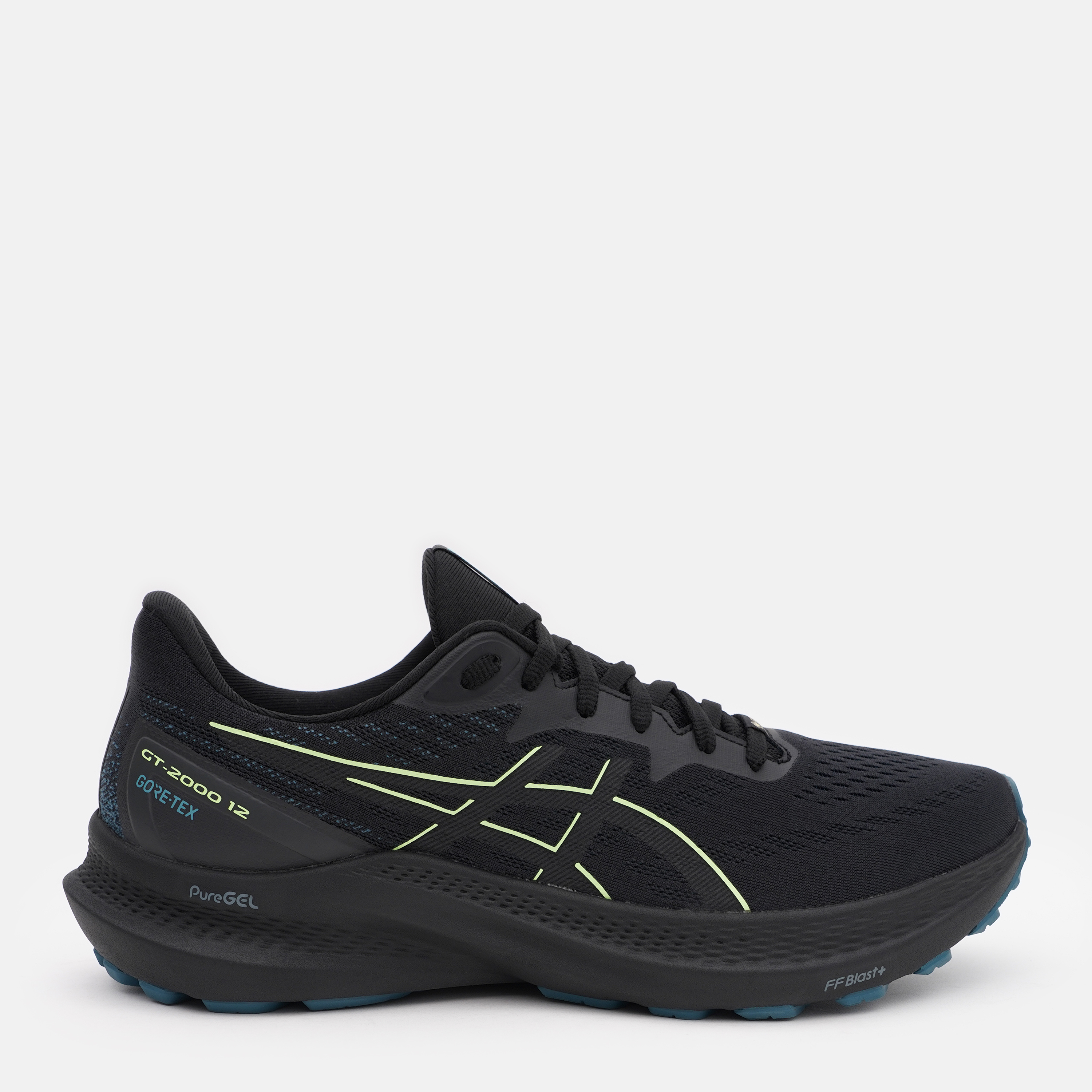 Акція на Чоловічі кросівки для бігу з Gore-Tex ASICS Gt-2000 12 Gtx 1011B687-001 43.5 (9.5US) 27.5 см Чорні від Rozetka