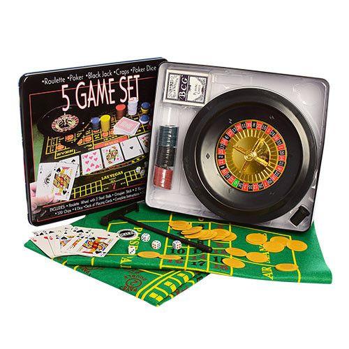 

Настольная игра Casino Game Set 5в1