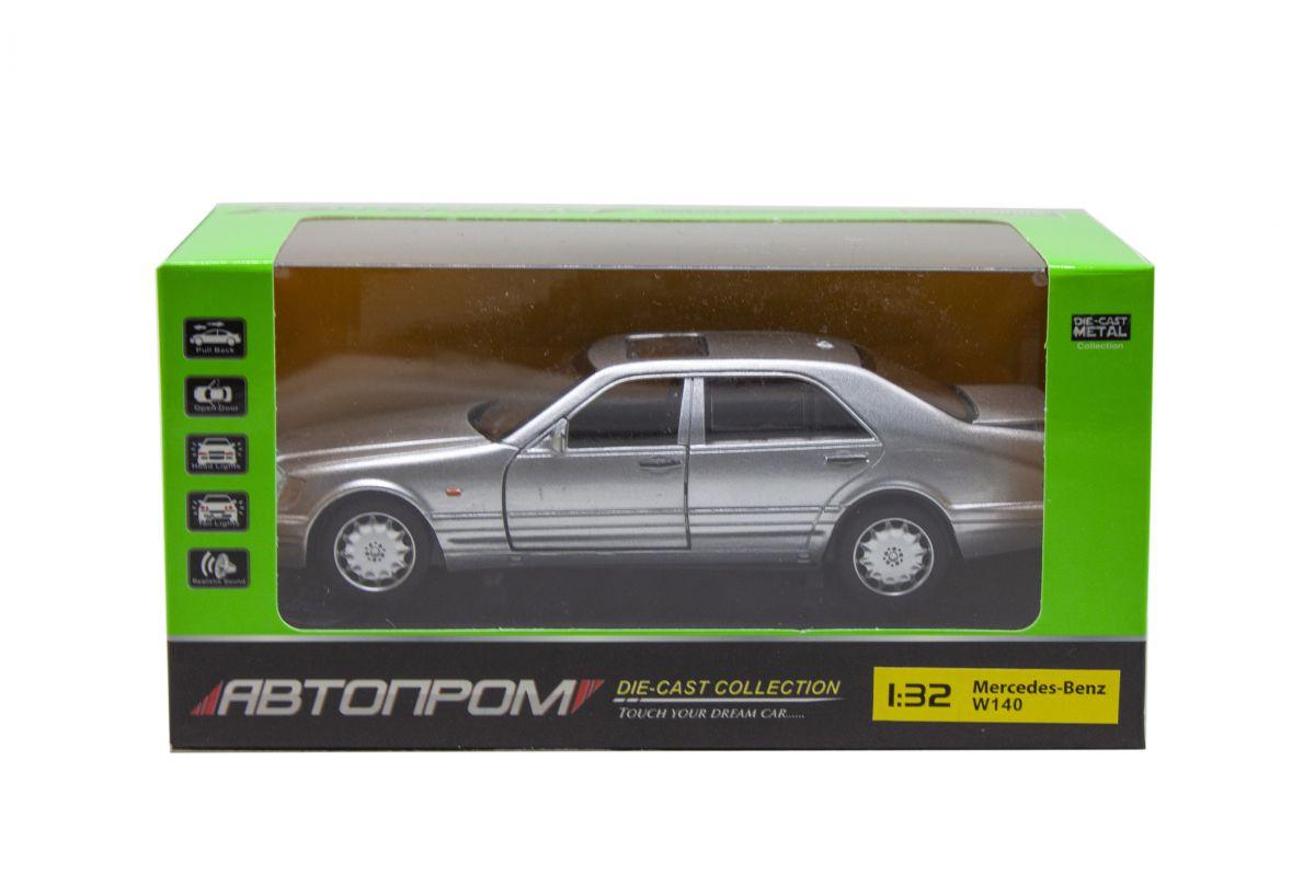 

Машинка металл Mercedes-benz S-klass W140 Кабан 1:32, серый