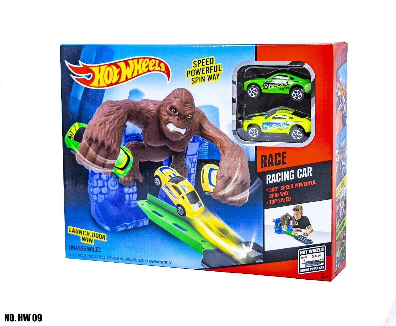 

Трек Хот вилс | Hot Wheels HW09 "Безумная горилла" (две машинки)