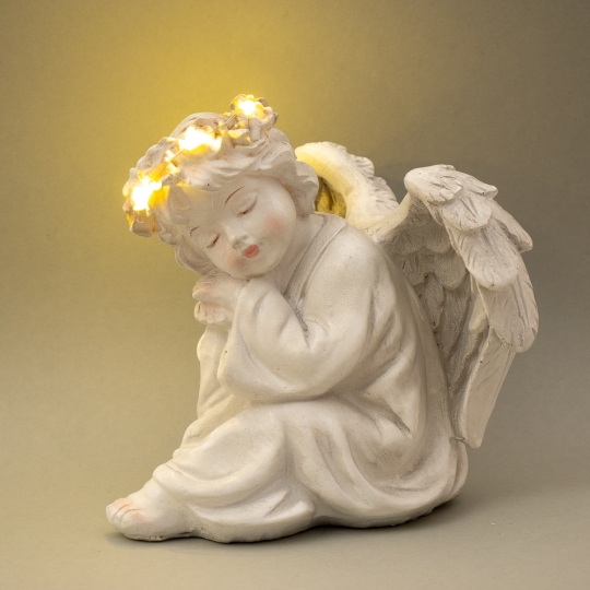 

Фигурка Elso Спящий ангел светящийся 15*15*14.5CM (6000-007AN) (EL001810)
