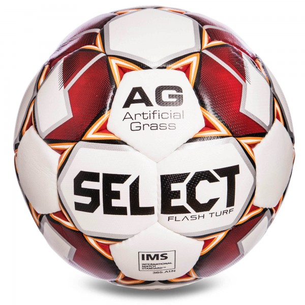 

Мяч футбольный №5 SELECT FLASH TURF IMS (DS0002695)