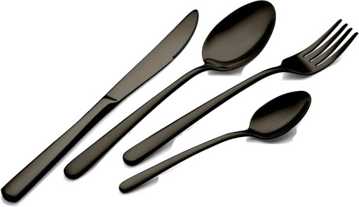 

Набор столовых приборов 16 предметов Berlinger Haus Black Silver Collection BH-2616A