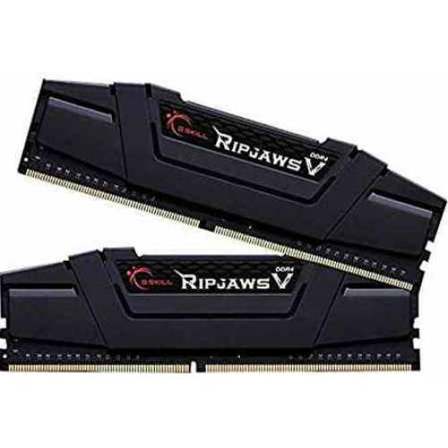 

Модуль памяти G.SKILL RipjawsV Black DDR4 64G KIT(2x32G) 2666MHz (F4-2666C18D-64GVK) (F00227281)