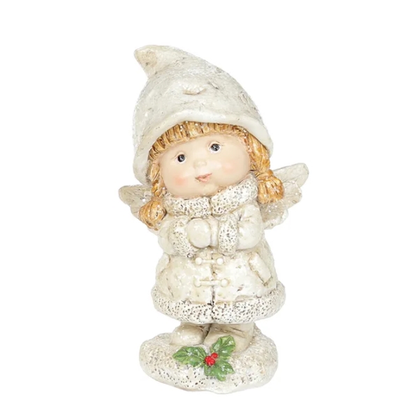 

Фигурка новогодняя Flora Ангелочек 11 см. 11736 (BAM04123)