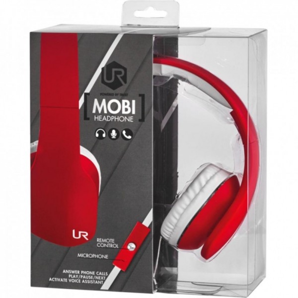

Наушники Trust Urban Revolt Mobi Headphone Red (F00143999)