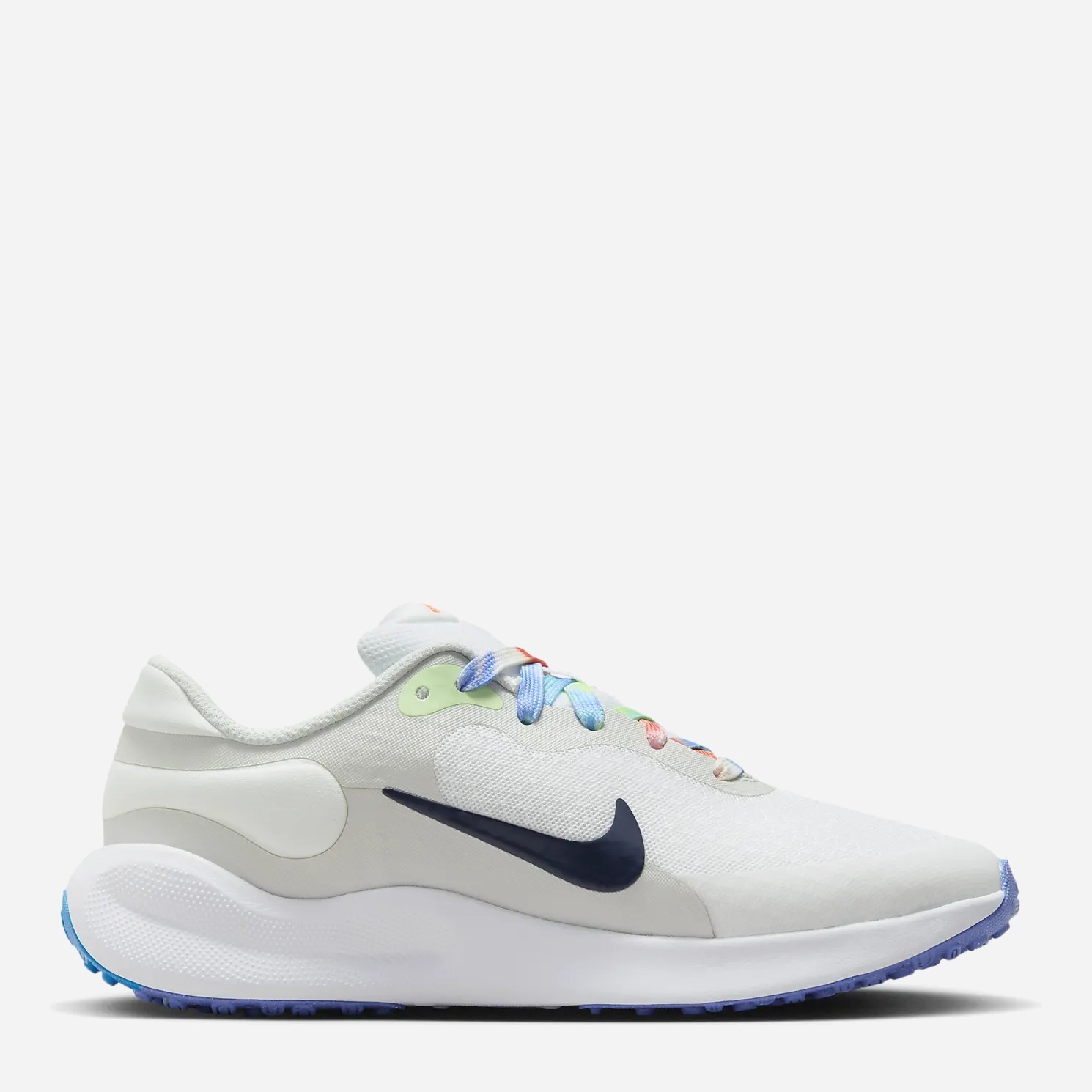 Акція на Підліткові кросівки для дівчинки Nike Revolution 7 Nn Se FN4991-100 37.5 (5Y) Різнокольорові від Rozetka