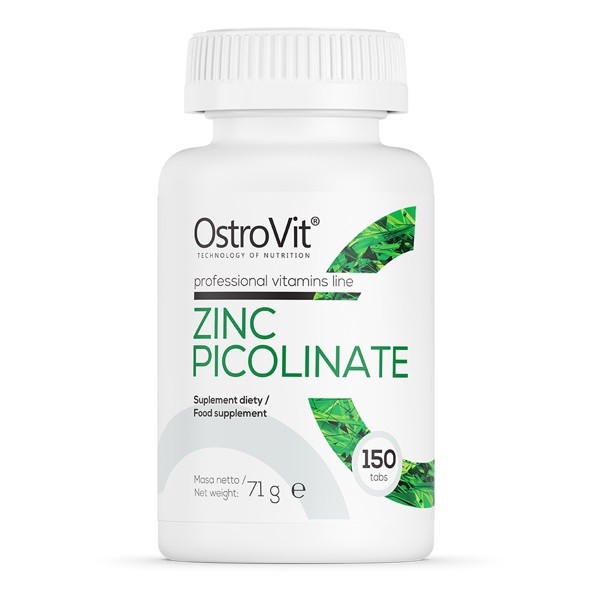 

Минералы OstroVit Zink Picolinate 150 таблеток