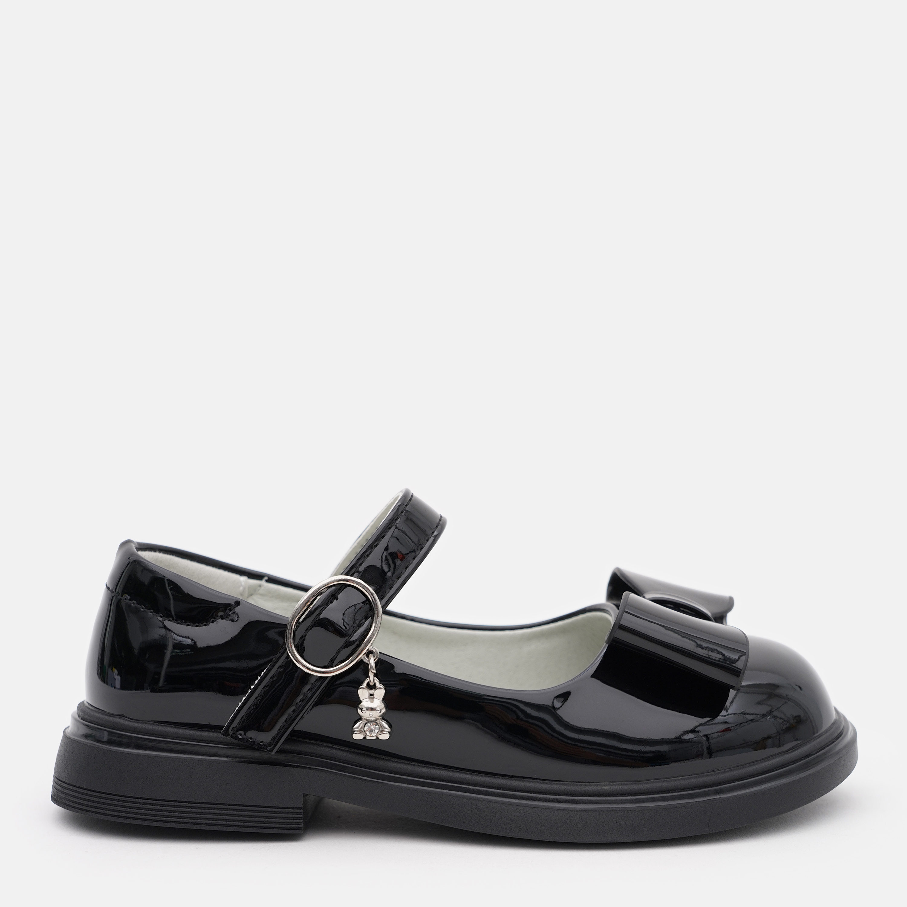 Акція на Дитячі туфлі для дівчинки Clibee DC116-black 32 Чорні від Rozetka
