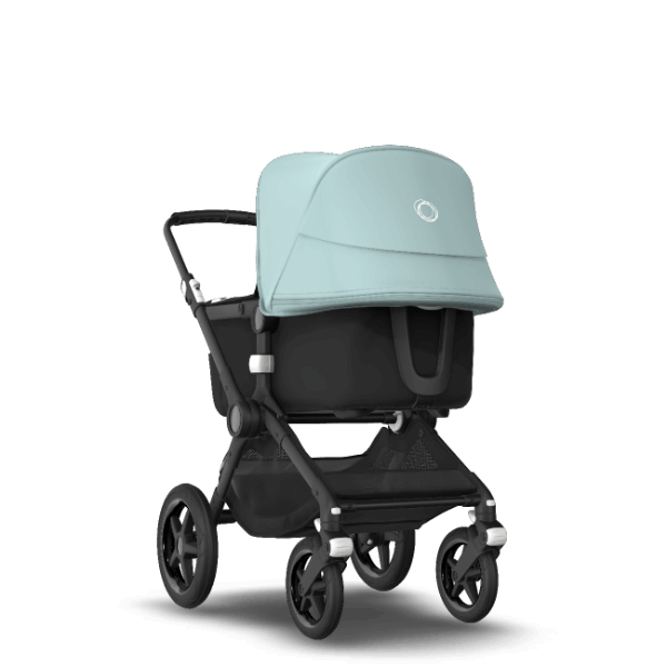

Коляска Bugaboo Fox 2, Black, Black, Vapor blue цвет