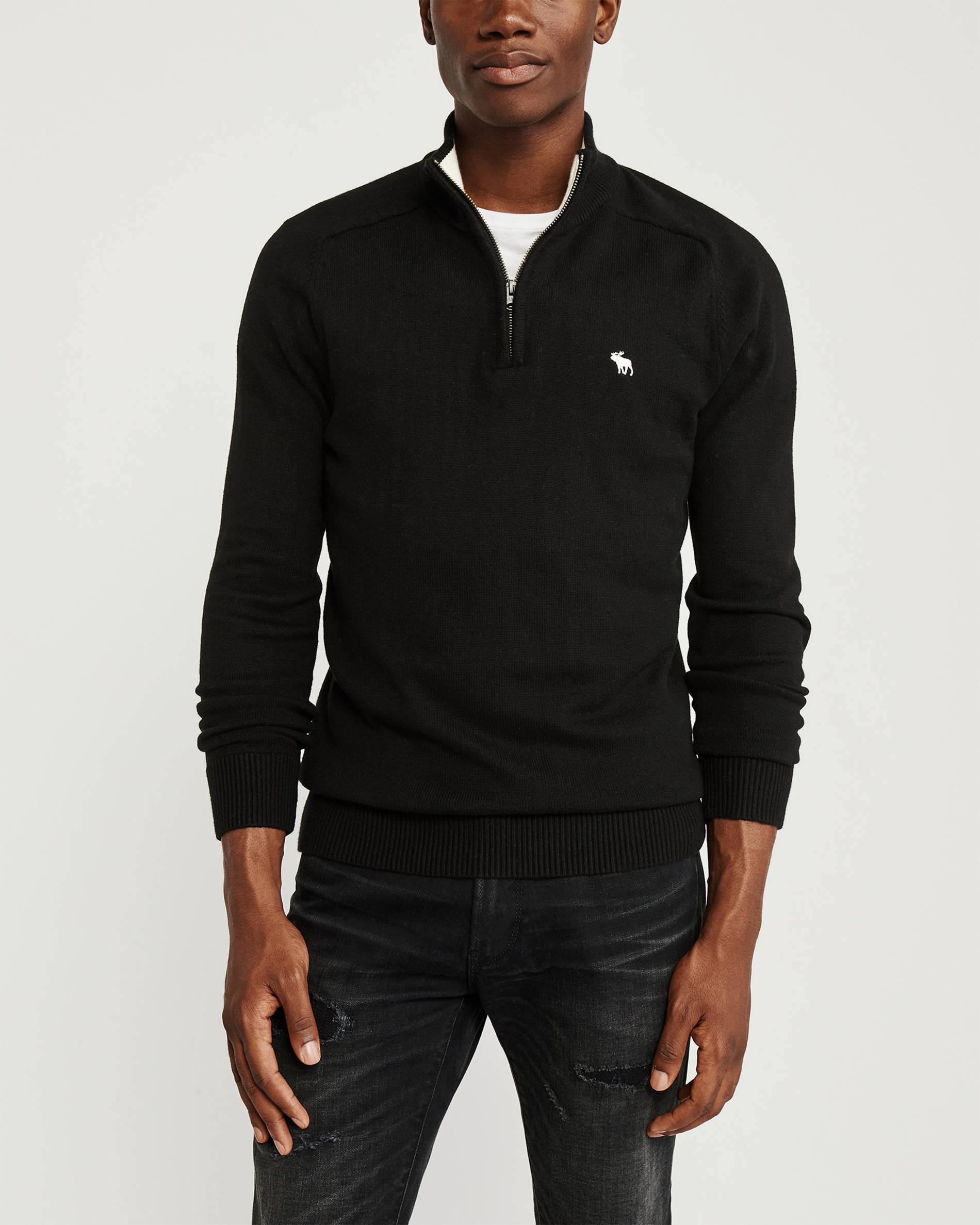 

Свитер Abercrombie & Fitch AF7270M L Черный