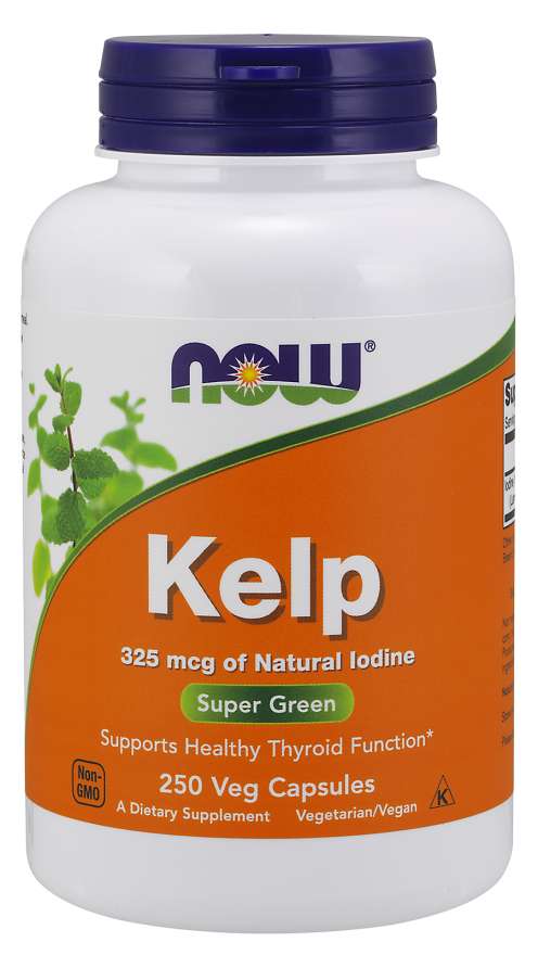 

Специальный продукт NOW Kelp 325 mcg Veg Capsules 250 капсул (4384301207)