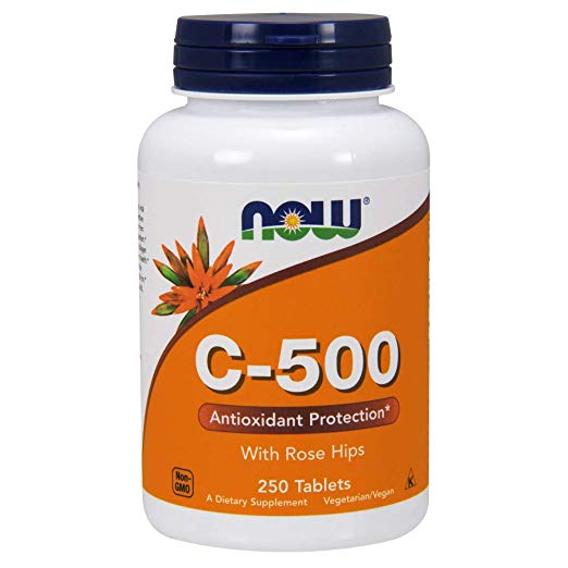 

Витамины NOW Vitamin C-500 Tablets 250 таблеток (4384301150)