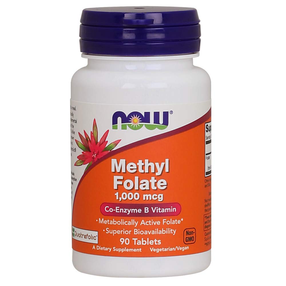 

Витамины NOW Methyl Folate 1,000 mcg 90 таблеток (4384301358)