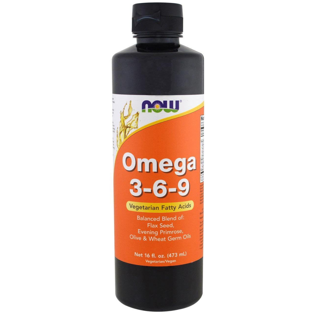 

Витамины NOW Omega 3-6-9 Liquid 473 мл без вкуса (4384301032)