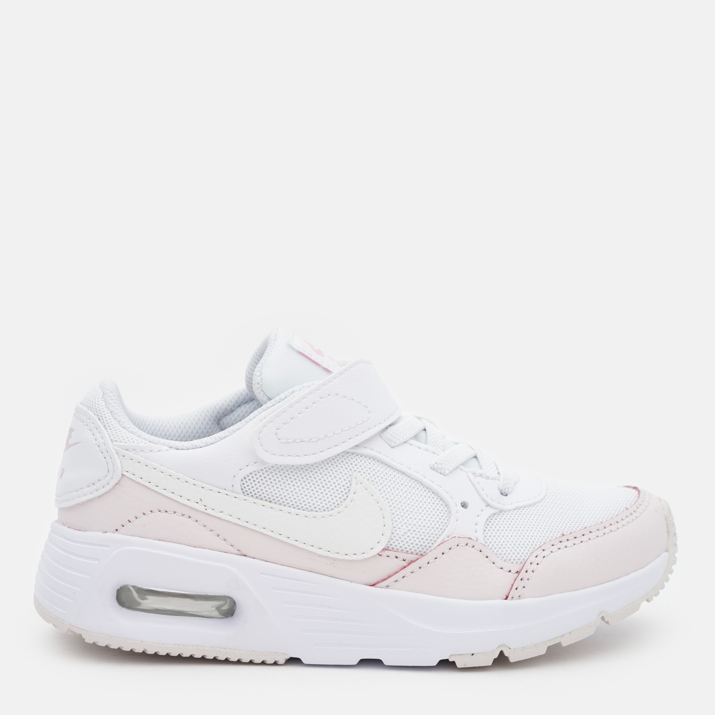 Акція на Дитячі кросівки для дівчинки Nike Air Max Sc CZ5356-115 33 (1.5Y) Білий/Рожевий від Rozetka