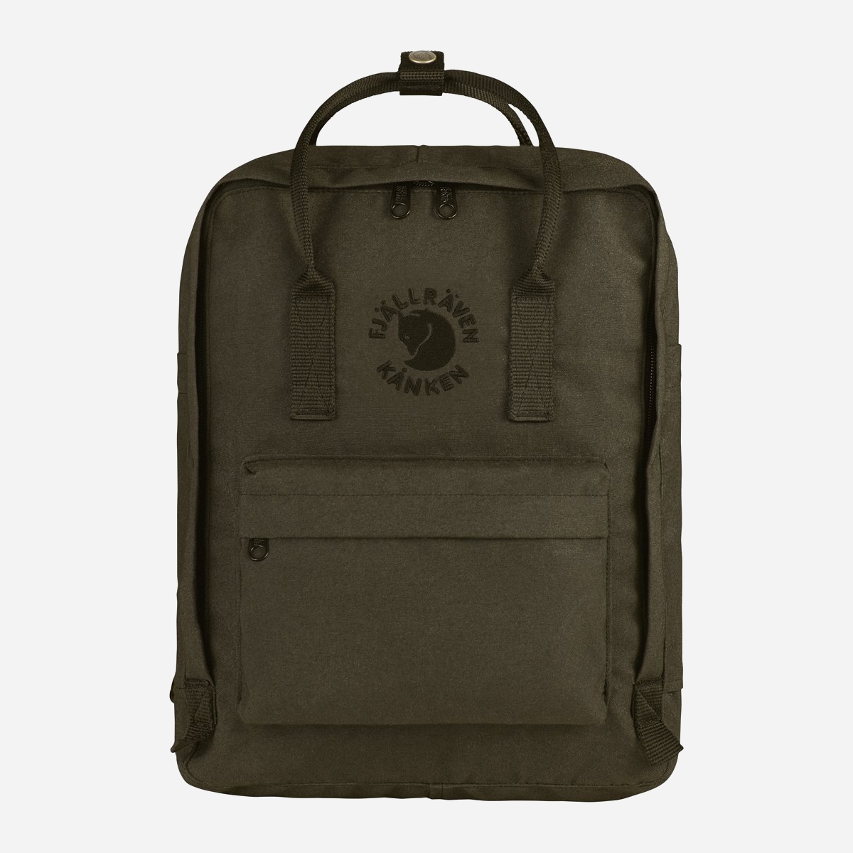 Акція на Рюкзак тканинний 16 л вміщує формат А4 Fjallraven Re-Kanken 23548.633 Зелений від Rozetka