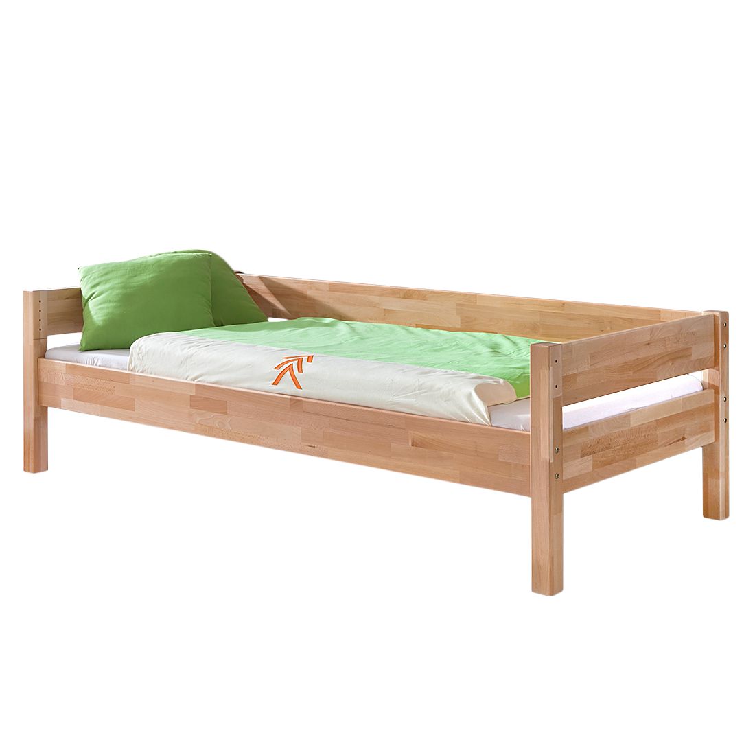 

Кровать односпальная B020 80x200 дерево бук Mobler (без матраса)