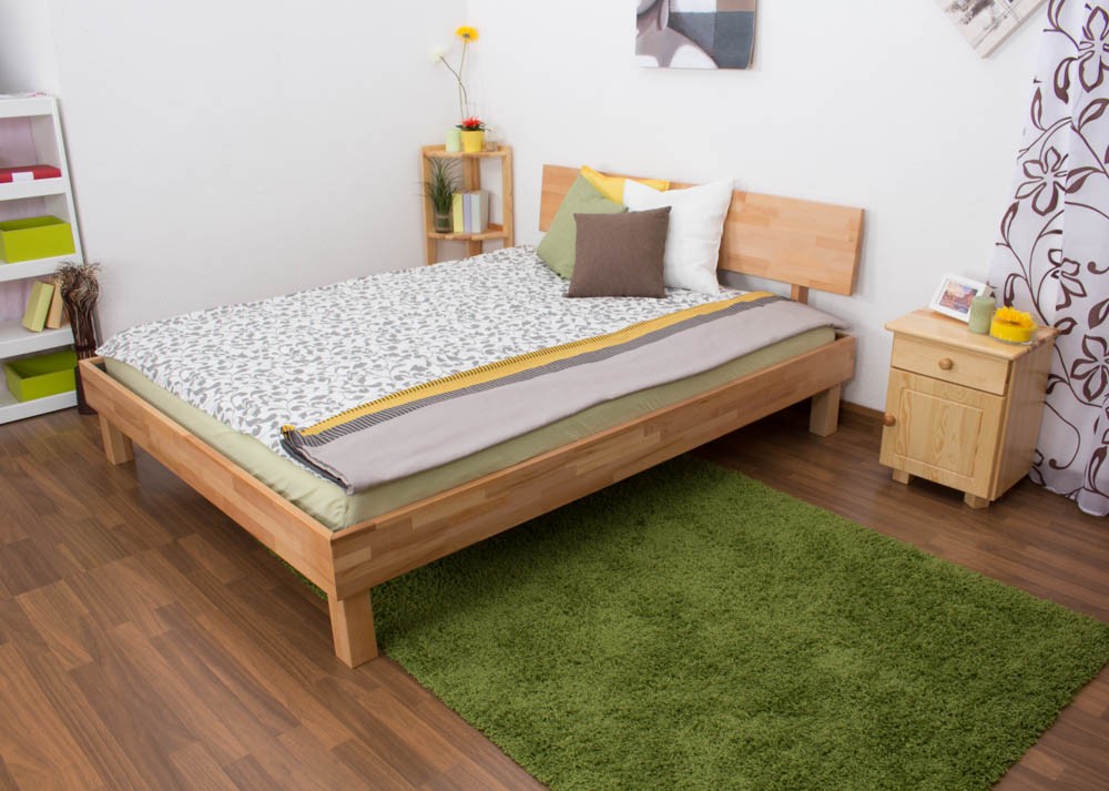 

Кровать двуспальная B107 160х200 дерево бук Mobler (без матраса)