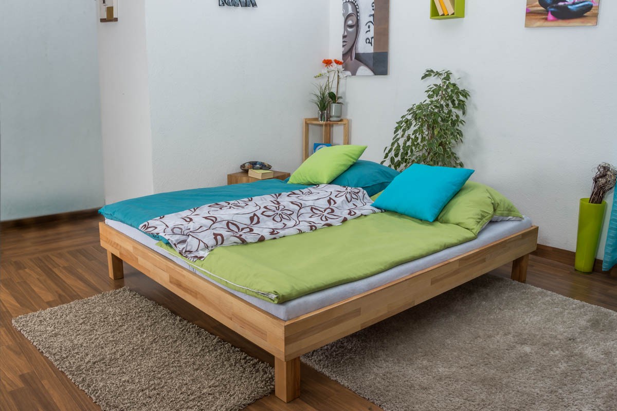 

Кровать двуспальная B105 180х200 дерево бук Mobler (без матраса)
