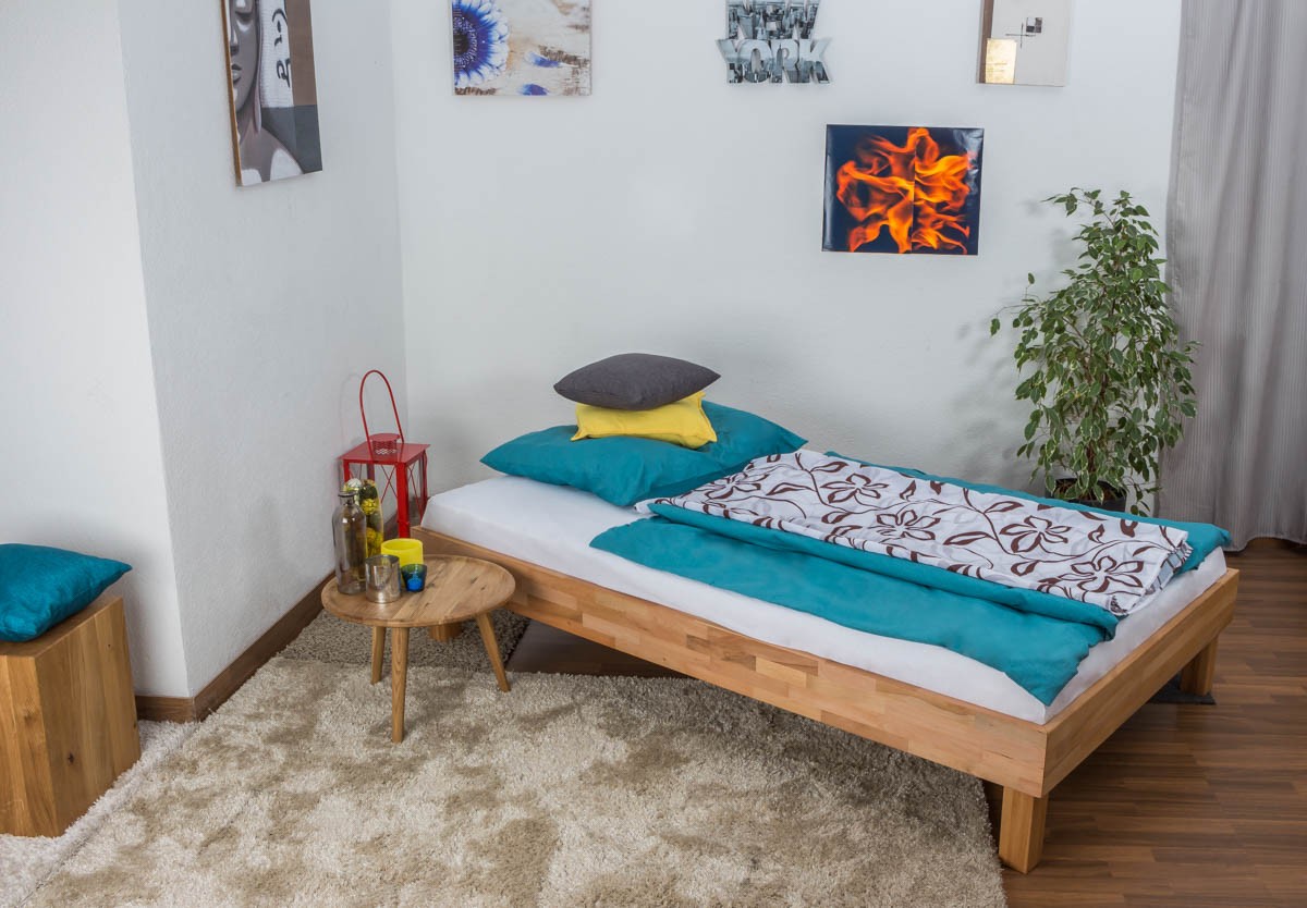 

Кровать полуторная B105 120х200 дерево бук Mobler (без матраса)
