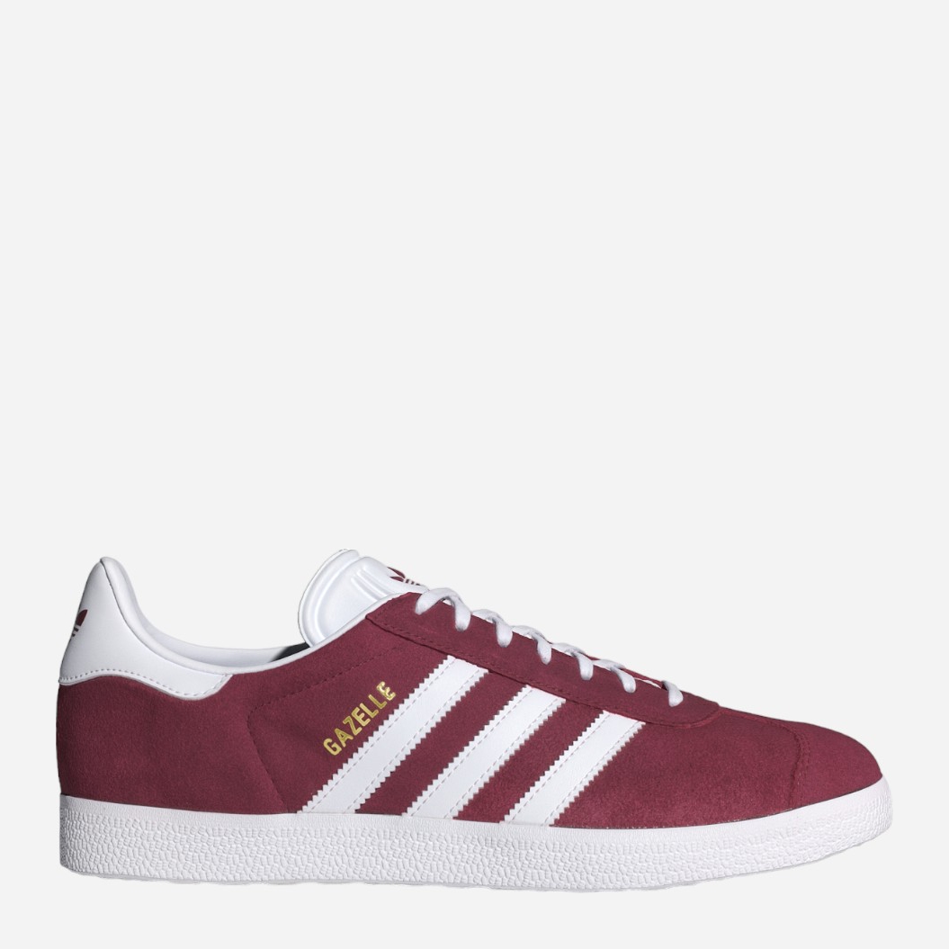 Акція на Чоловічі кеди низькі adidas Originals Gazelle B41645 43.5 (UK 9) Бордові від Rozetka