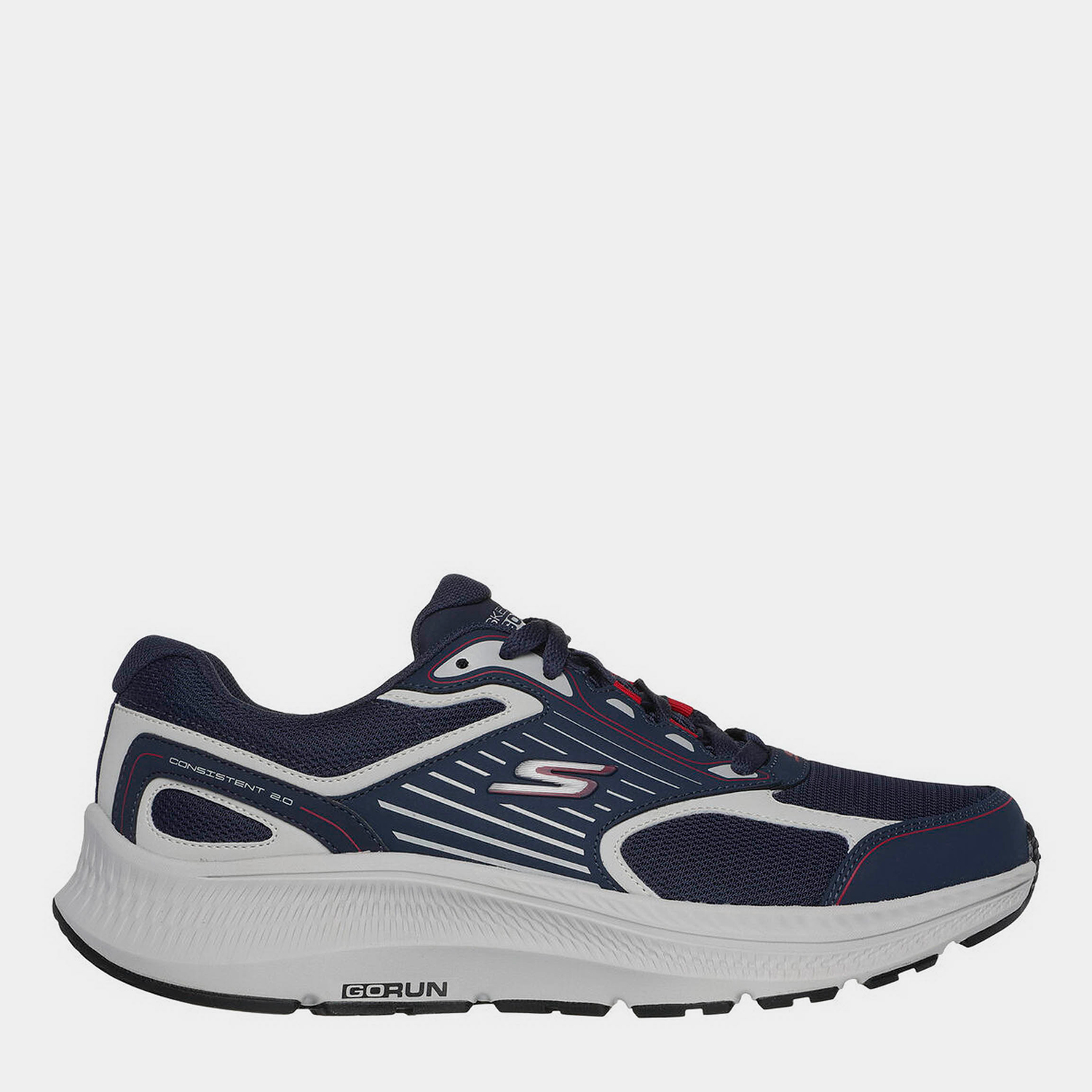 Акція на Чоловічі кросівки для бігу Skechers 220866 NVRD 42 (9US) 27 см Сині від Rozetka