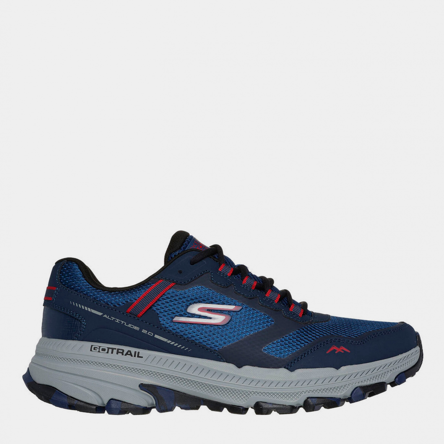 Акція на Чоловічі кросівки для бігу Skechers 220754 NVRD 42 (9US) 27 см Сині від Rozetka