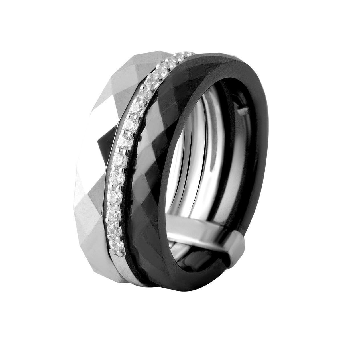 

Серебряное кольцо SilverAlex с керамикой 18 размер
