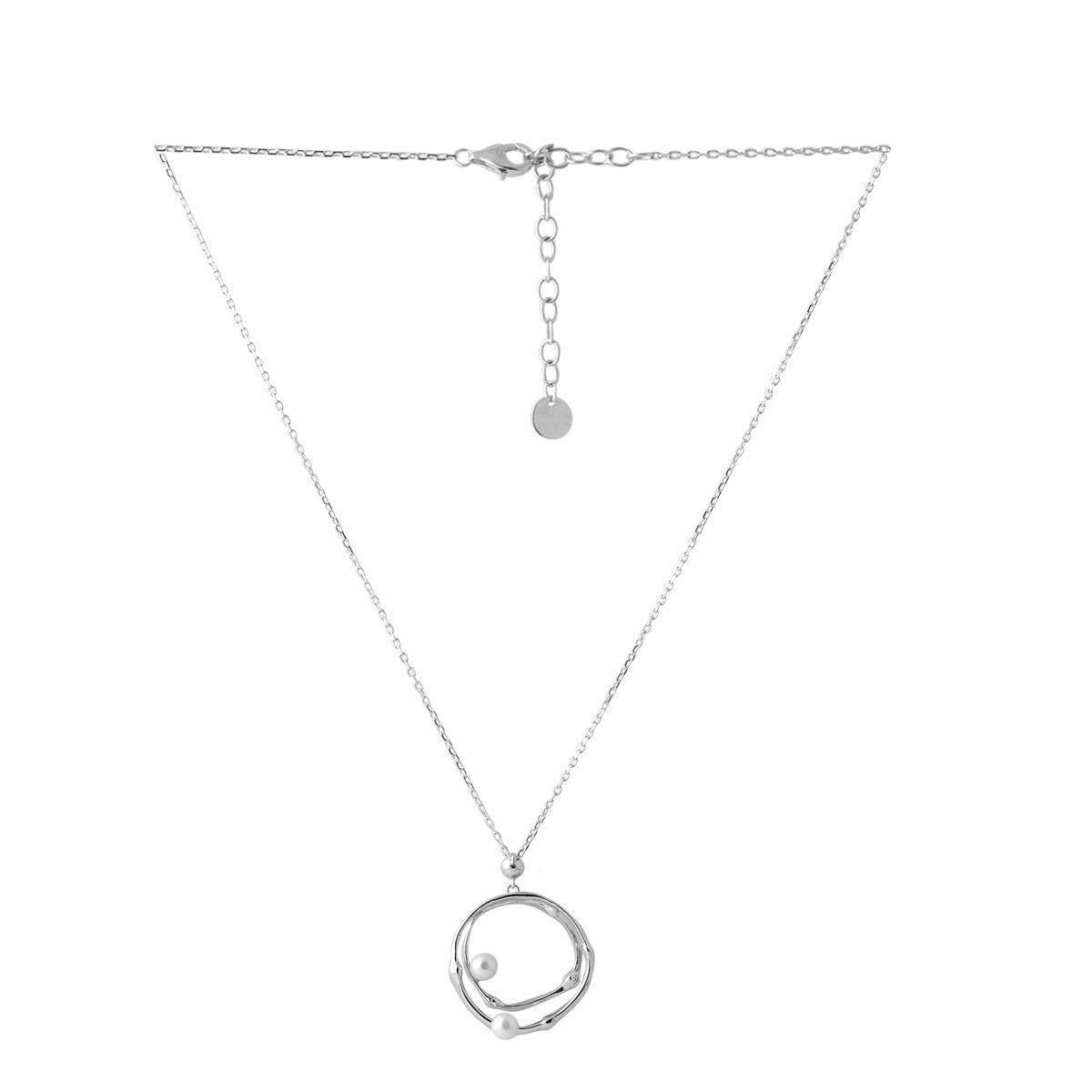 

Серебряное колье SilverAlex с натуральным жемчугом 500 размер