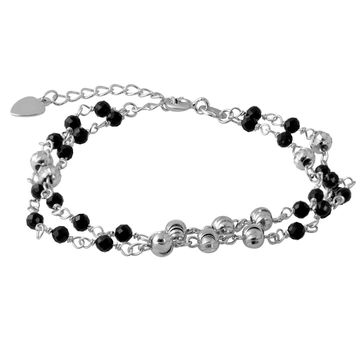 

Серебряный браслет SilverAlex с натуральным шпинелью 1720 размер