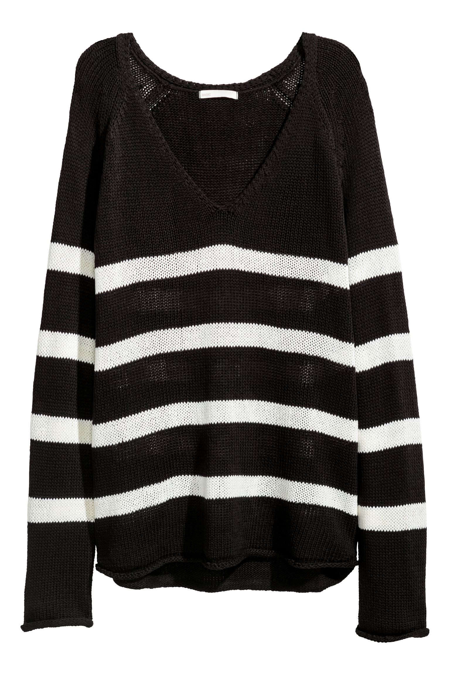 

Пуловер H&M 0532578-7 L Черный