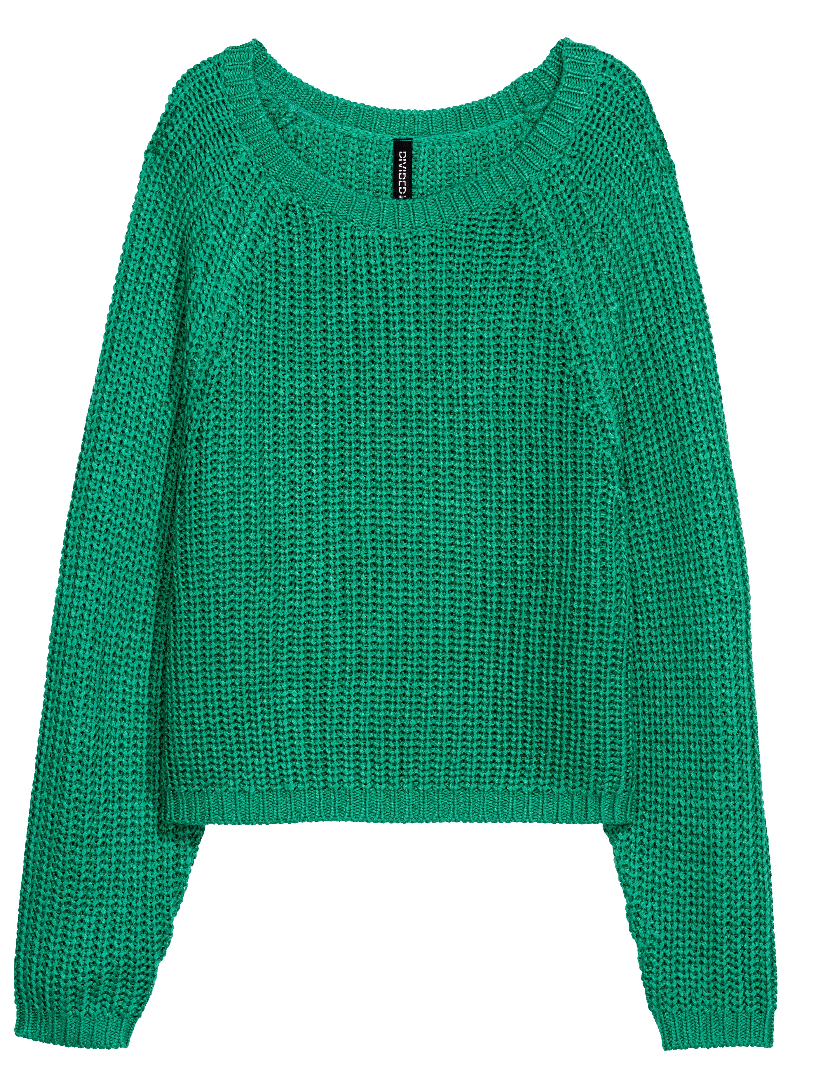 

Джемпер H&M 0585788-7 XS Зеленый