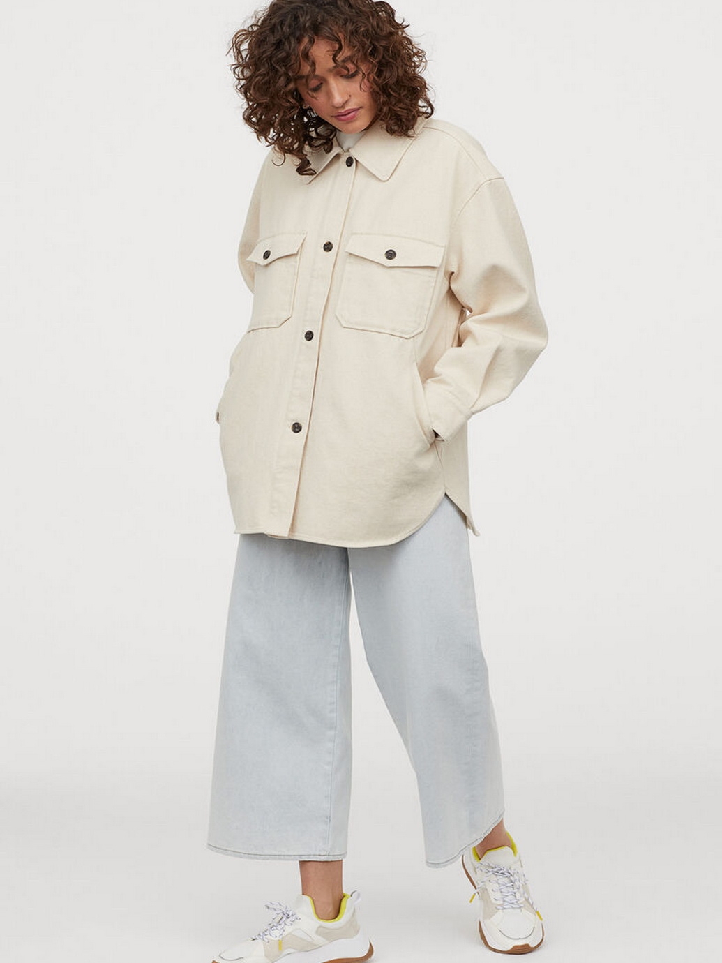 

Ветровка H&M 0851546-1 L Молочная