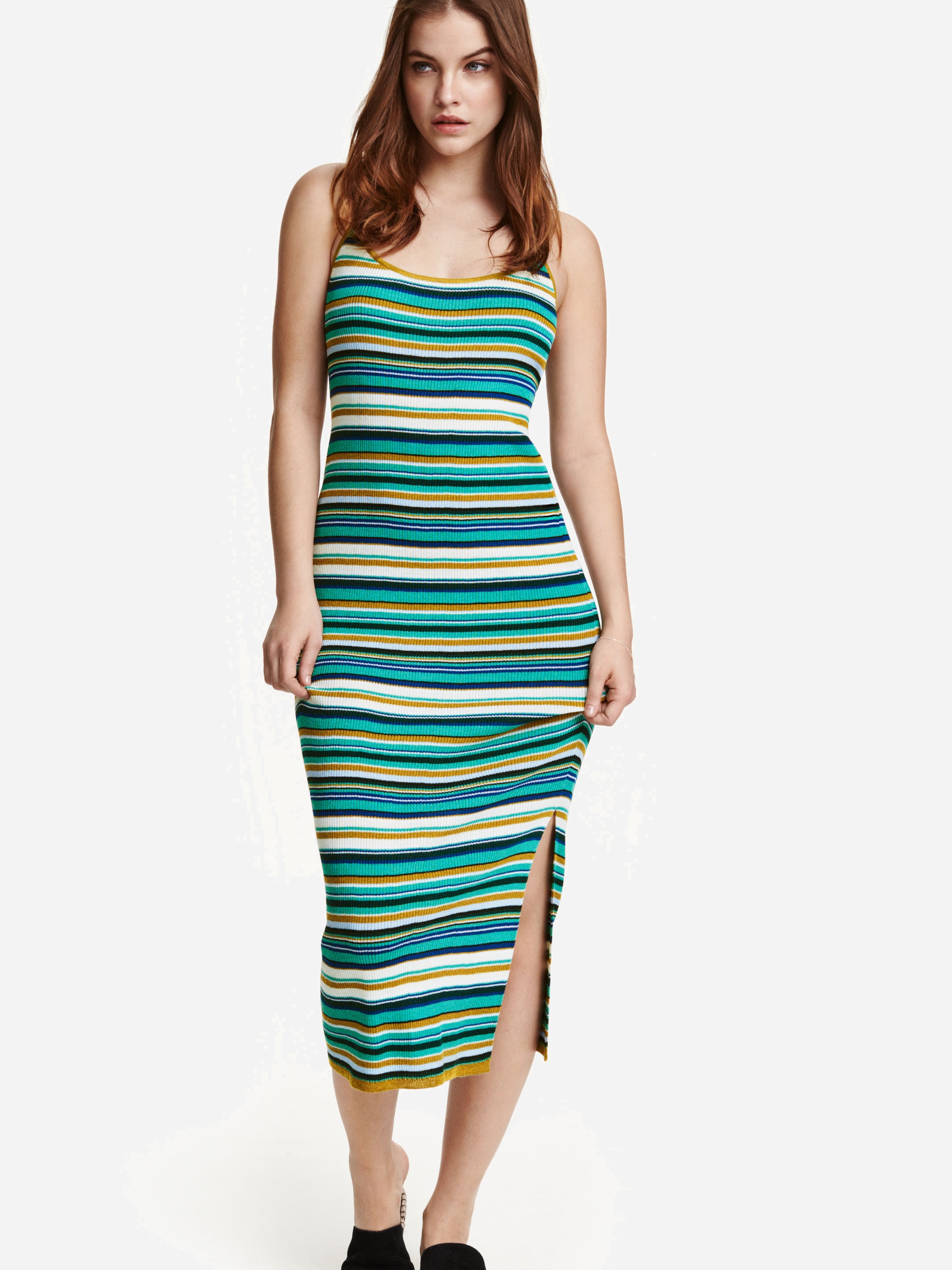 

Платье H&M 0379822-3  Зеленое, Платье H&M 0379822-3 S Зеленое