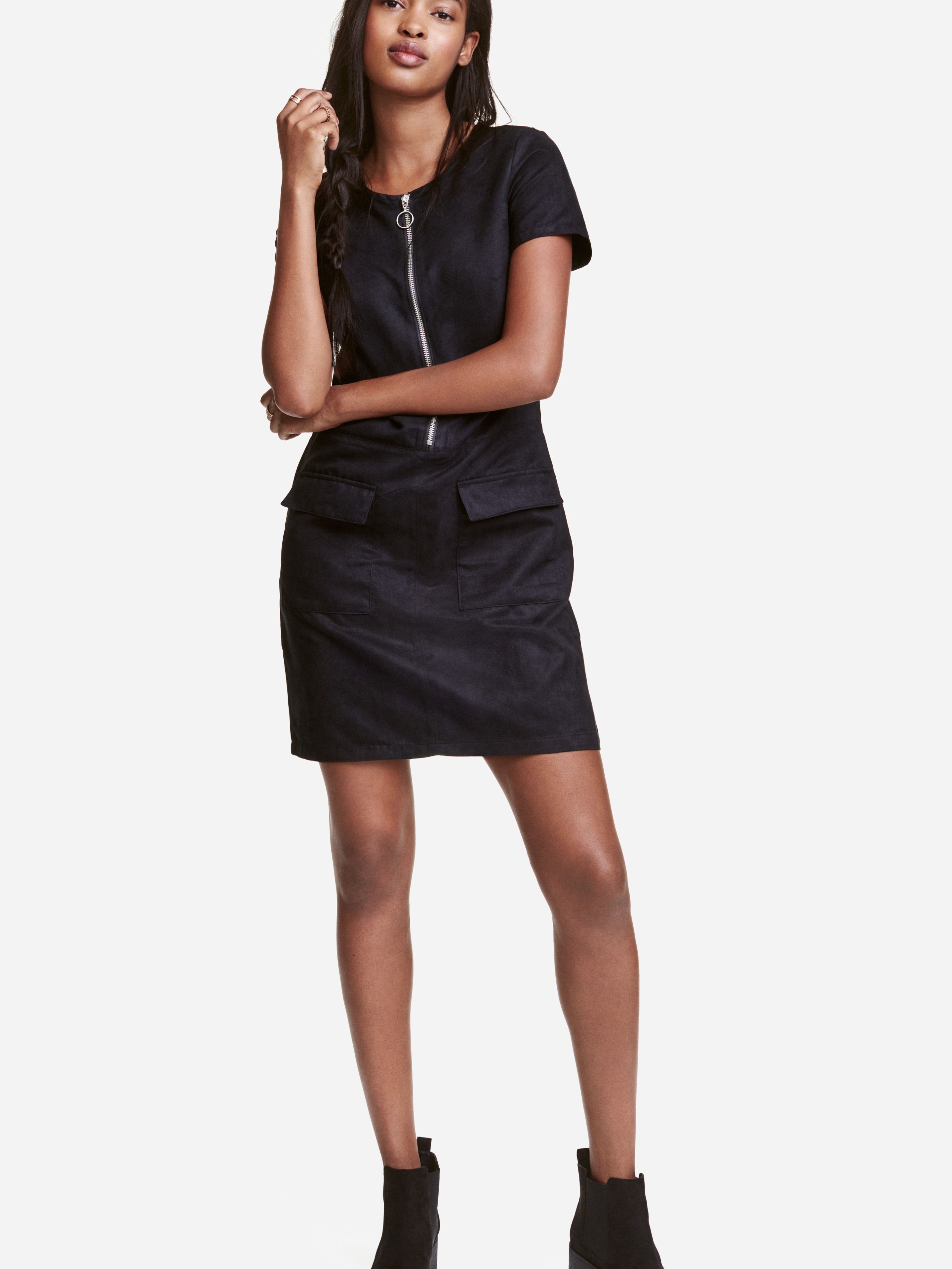 

Платье H&M 0423109-4  Черное, Платье H&M 0423109-4 36 Черное