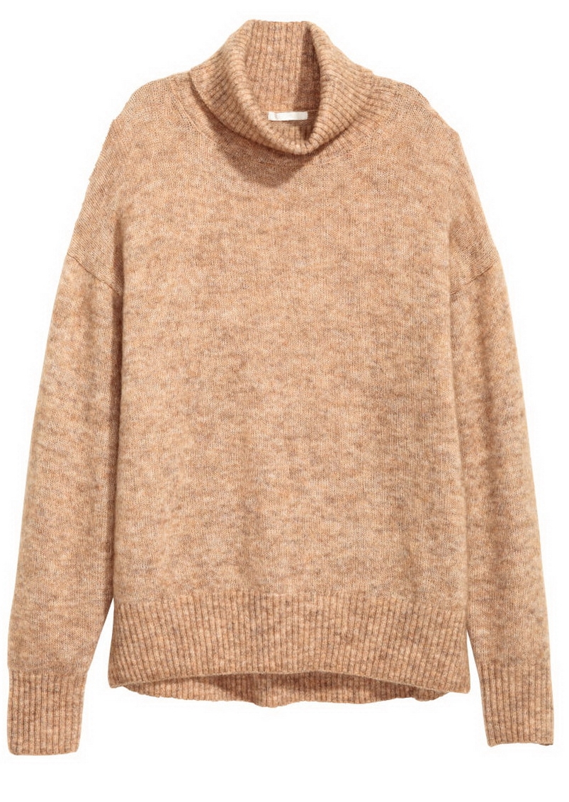 

Свитер H&M 0519134-6 S Бежевый
