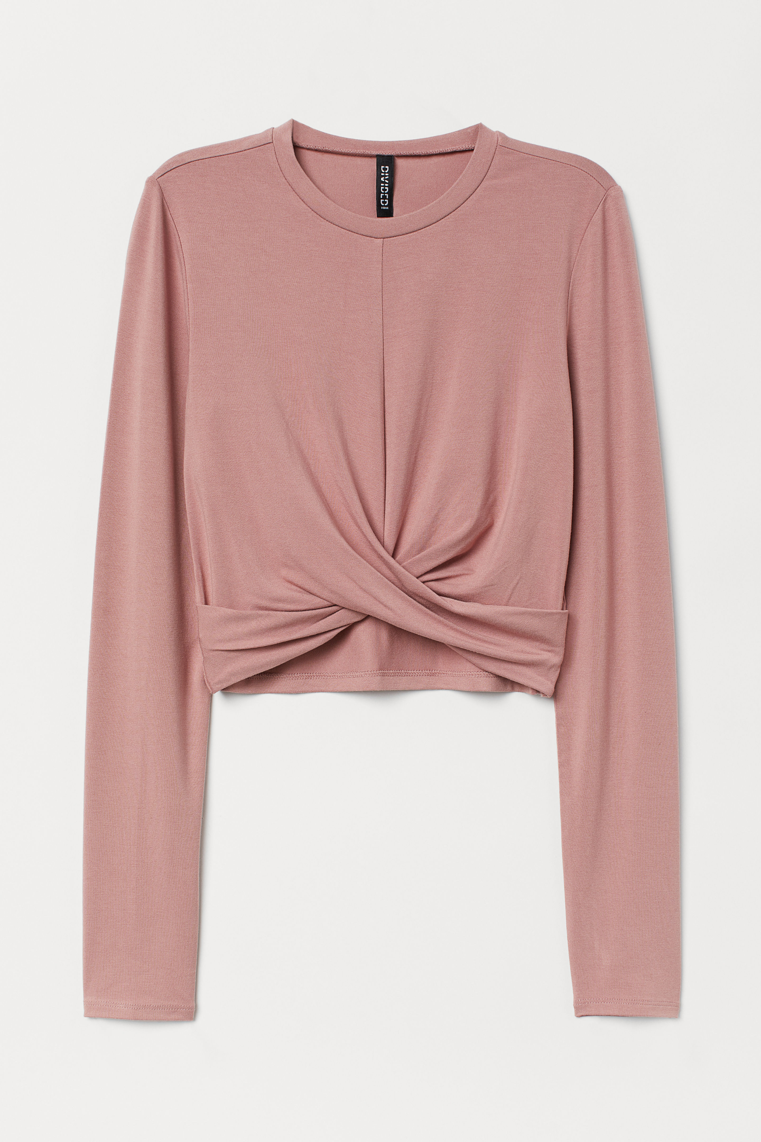 

Лонгслив H&M 0700931-9 L Пудровый