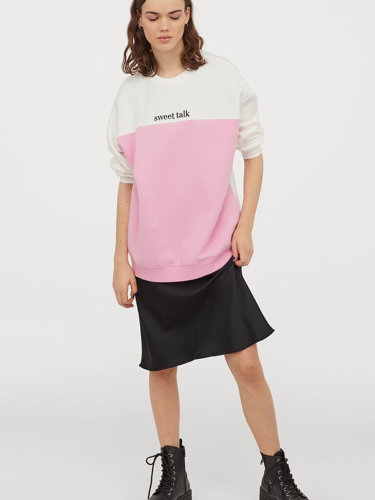 

Свитшот H&M 0816686-1 S Розовый