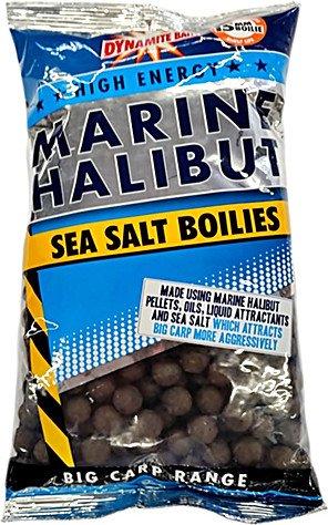 

Бойлы тонущие Dynamite Baits Marine Halibut Fresh Sea Salt 15 мм 1 кг