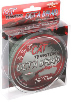 

Шнур рыболовный Mikado Cat Territory 8 Octa Braid 150 м 0.40 мм 43.20 кг Green