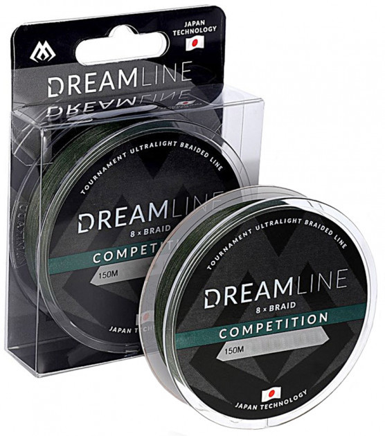 

Шнур рыболовный Mikado Dream Line Competition 150 м 0.12 мм 10.21 кг Green