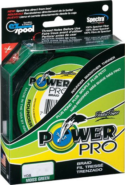 

Шнур рыболовный Power Pro 135 м 0.06 мм 6.5lbs 3 кг Green